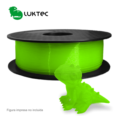 Filamento PLA Verde Translucido 1.75mm