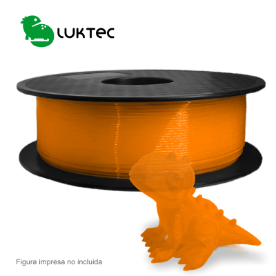 Filamento PLA Naranja Translucido 1.75mm