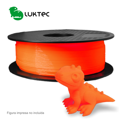 Filamento PLA Naranja Fluorescente 1.75mm